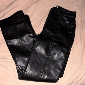 Wilfred Black Straight Leg Pants